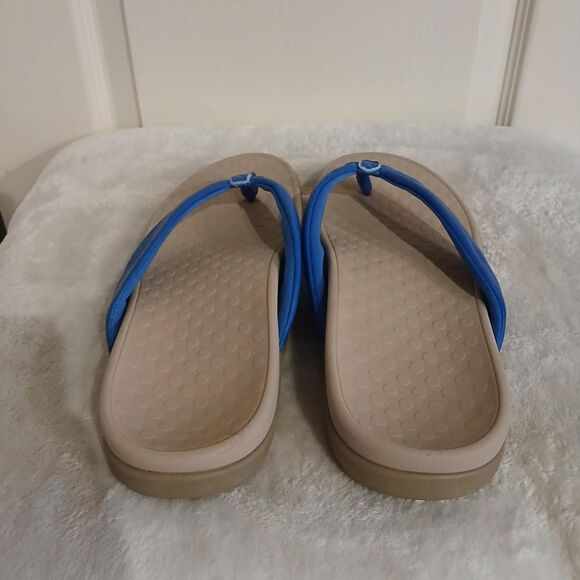 Vionic Shore Teal Blue Flip Flop Thong Sandals 9 Orthopedic Comfort Classic - Picture 6 of 8